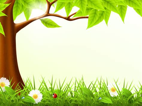 Cute forest spring Backgrounds | Design, Green, Nature, Yellow ...