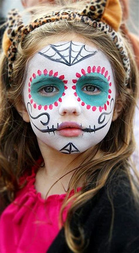 30 Cute Halloween Kids Makeup Ideas To Try This Year - Instaloverz ...