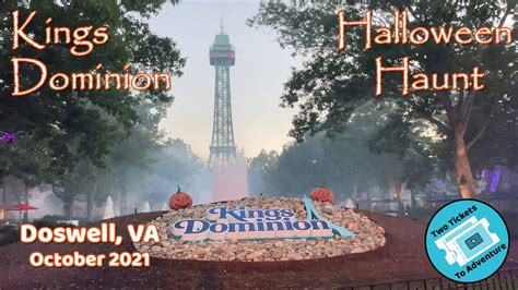 Kings Dominion: Halloween Haunt | Doswell, VA | October 2021 - YouTube