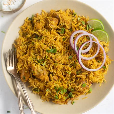 Easy Instant Pot Chicken Biryani - Piping Pot Curry