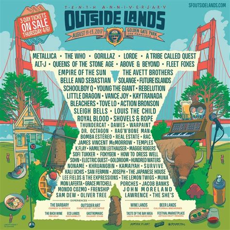 Outside Lands 2017 Poster | 画