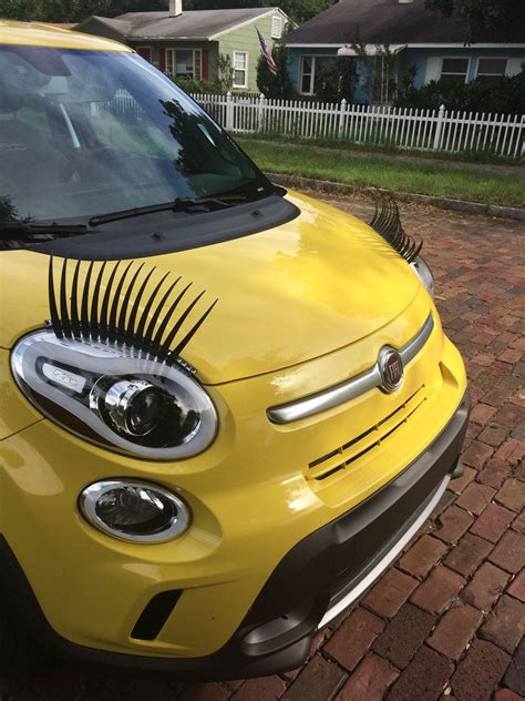 My car has eyelashes with rhinestone eyeliner... Your argument is ...