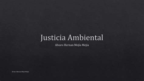 Justicia ambiental