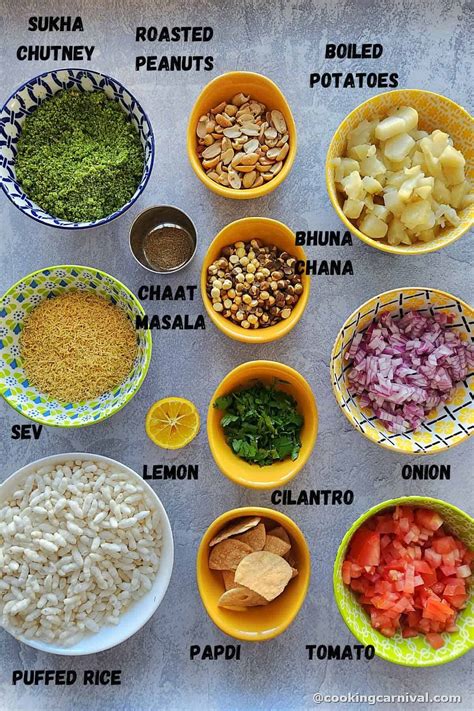 Sukha Bhel (Mumbai Style Dry Bhel) - Cooking Carnival