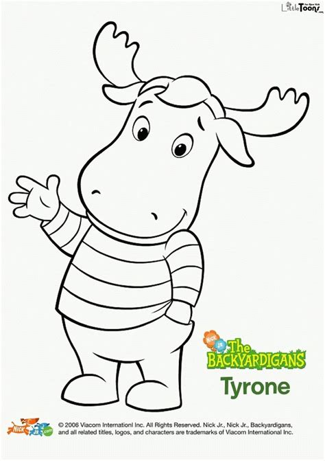 Backyardigans Coloring Pages Free - Coloring Home