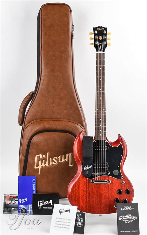 Gibson SG Tribute Vintage Cherry Satin - The Fellowship of Acoustics