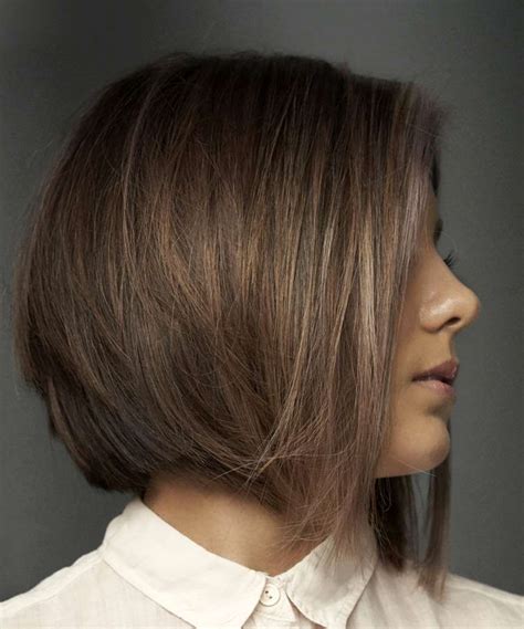 Get Your Bob Ready for Summer: Dark Hair with Highlights Short Bob Ideas