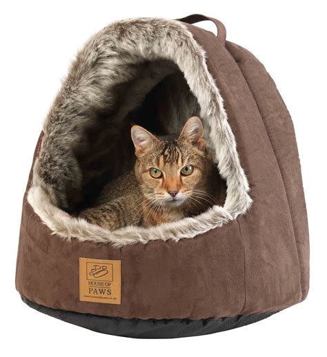 Cats :: Cat Beds :: House Of Paws Hooded Arctic Fox Cat Bed - – Easy ...