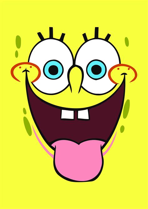 Spongebob Sticker Spongebob Squarepants Face Clipart Full Size | Images ...