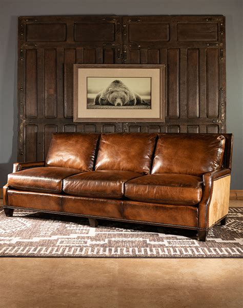 Jericho Leather Sofa | Fine Furniture | Adobe Interiors