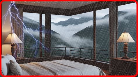 Sleep Therapy Symphony: Rain and Thunder Soundscape | Rain sounds for ...