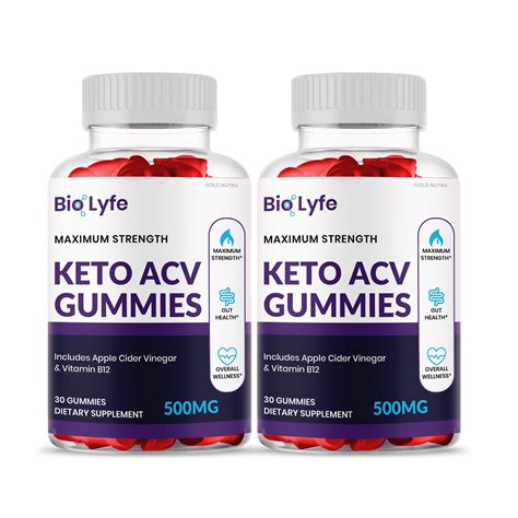 BioLyfe Keto ACV Gummies, Bio Lyfe Maximum Strength Weight Loss Support ...