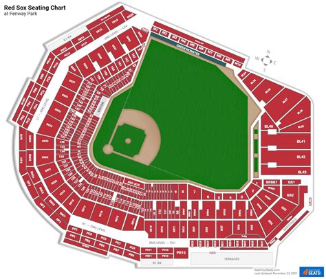 Boston Red Sox Seating Chart - RateYourSeats.com