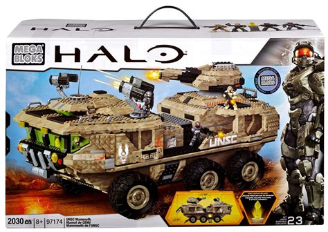 Mega Bloks Halo UNSC Mammoth Exclusive Set 97174 - ToyWiz