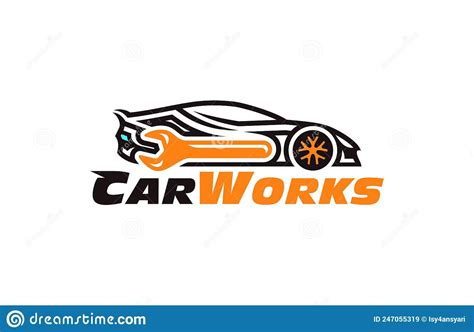 Car Service Logo Auto Repair Clipart Design Stock Vector - Illustration ...