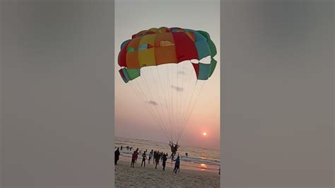 Malpe beach | Sunset view | Udupi | Paragliding - YouTube