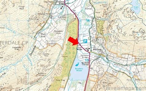 Brothers Water Map Brothers Water, Lake District Travel Guide ...