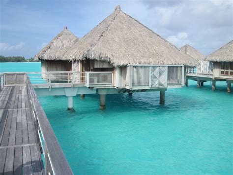 My overwater bungalow at the St. Regis in Bora Bora. Miss you ...