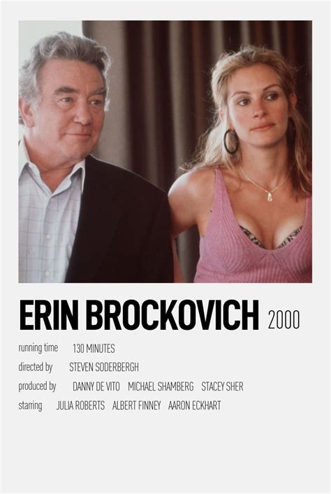 erin brockovich minimalist movie poster | Erin brockovich, Movie ...