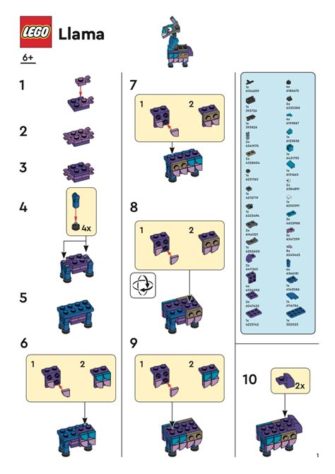 Here’s how to make your own LEGO Fortnite Loot Llama