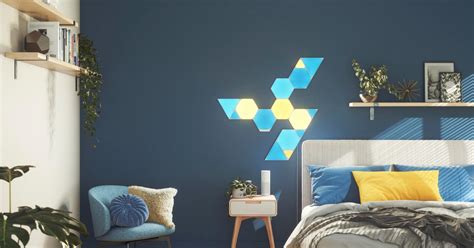 Nanoleaf's new light panels finally let you mix and match shapes - CNET