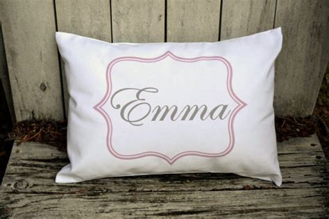 Personalized baby pillow baby girl gift idea Newborn gift | Etsy