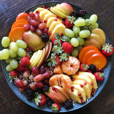 Rainbow Fruit Platter – healthyGFfamily.com