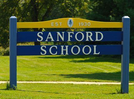 Sanford School ~ Map & Directions | School fun, High school, Private school