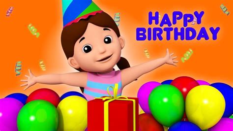 Happy Birthday Song For Kids - Printable Birthday Cards