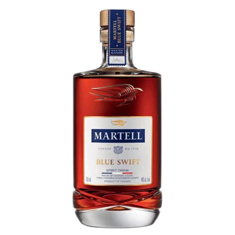 Martell Blue Swift Spirit - 70cl - Cognac-Expert.com