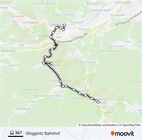 367 Route: Schedules, Stops & Maps - Gloggnitz Bahnhof (Updated)