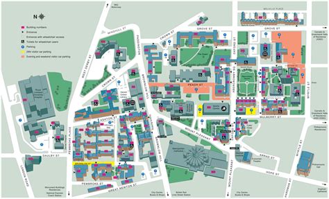 University of Liverpool Map - University of Liverpool Liverpool England ...