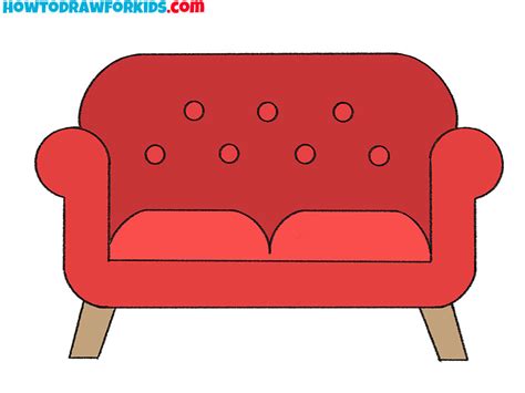 How To Draw A Sofa Step By | www.resnooze.com