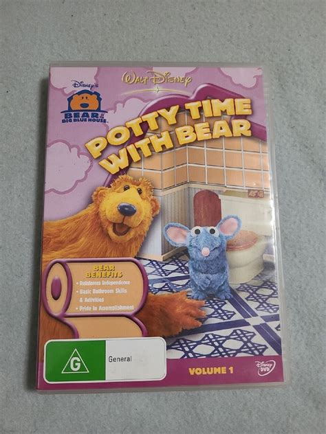 Bear In The Big Blue House - Potty Time With Bear (DVD, 2005 ...