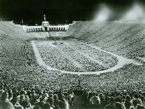 Billy Graham Crusades Los Angeles Coliseum | The Happy Wonderer ~ ellen b.