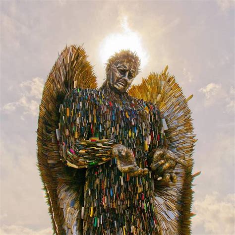 Artwork Made from Over 100,000 Knives is a Stand Against Knife Violence