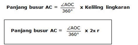 Rumus Panjang Busur Lingkaran Dan Contoh Soal Dan Pembahasannya - Riset
