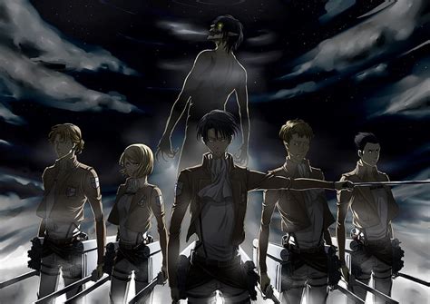 Anime, Attack On Titan, Levi Ackerman, Petra Ral, Eld Jinn, Gunther ...