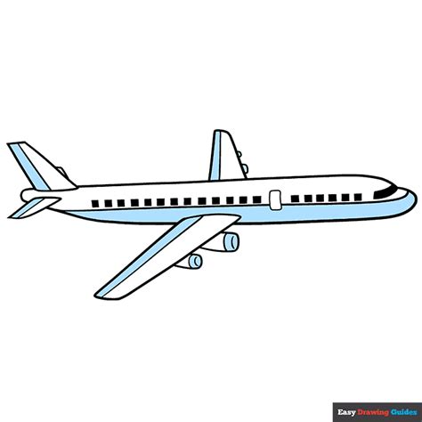 How to Draw a Plane - Really Easy Drawing Tutorial