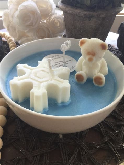 Beary Scented Candle Teddy Bear Candle Winter Candle Citrus | Etsy