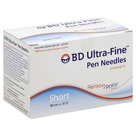 Ultrafine Iii Short Pen Needle | Pantry | Martins - Emerald