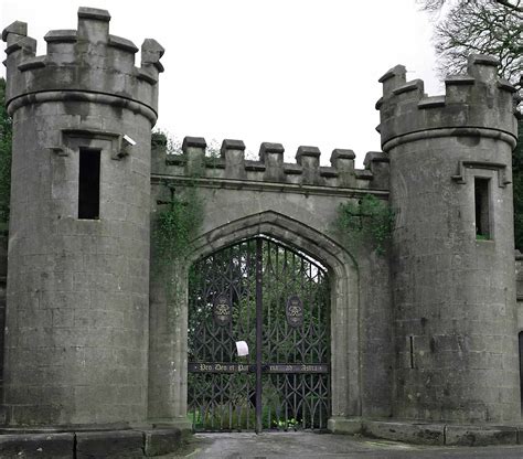 Birr Castle Front Gates in the Magical Midlands - Greenside Up