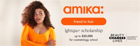 amika “Friend To Hair” LGBTQIA+ Cosmetology Student Scholarship ...