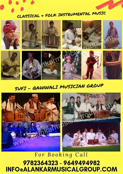 Rajasthani Folk Musicians, Folk Singers, Qawwali Singers, Sufi Singers ...