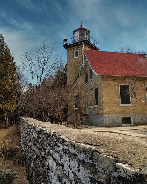 Eagle Bluff Lighthouse Photograph by Scott Olsen - Pixels