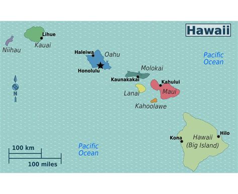 Maps of Hawaii | Collection of maps of Hawaii state | USA | Maps of the ...