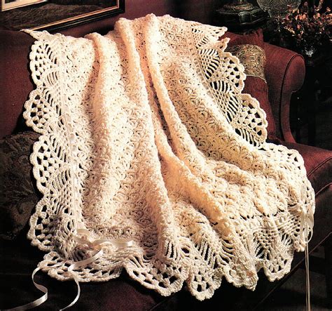 Vintage Crochet Pattern Victorian Lace Afghan Throw PDF | Etsy in 2020 ...