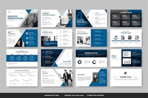 Premium Vector | Business presentation template and Business powerpoint ...