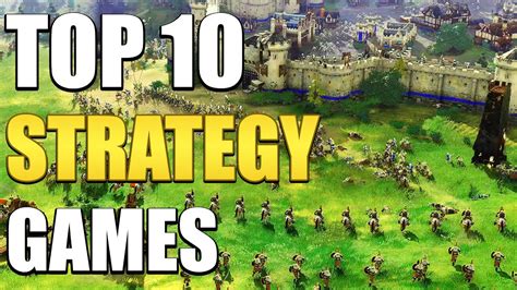 Top 10 Strategy Games You Should Play In 2022 - YouTube