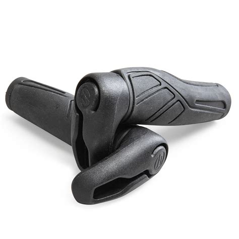 Handlebar Grips Ergonomic Bike Grips with Bar Ends BTWIN - Decathlon